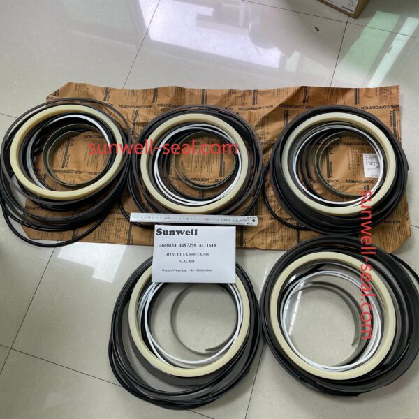 4660824 4487234 4660834 4487298 4411618 4660828 4422494 4407489 HITACHI EX3600 CYLINDER SEAL KIT - Image 8