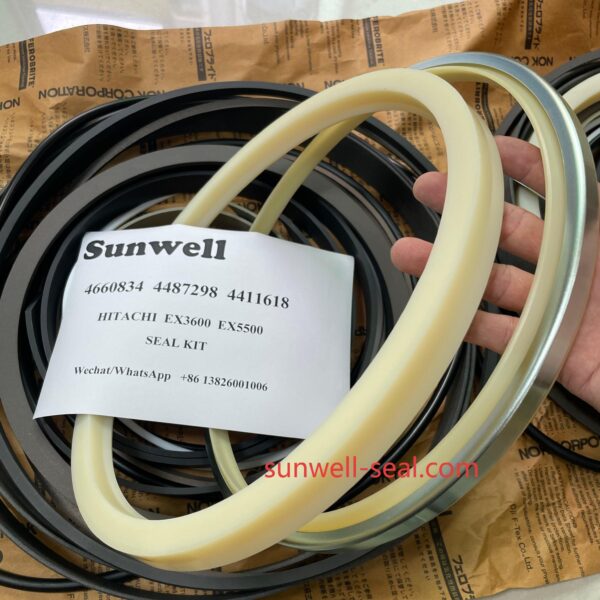 4660824 4487234 4660834 4487298 4411618 4660828 4422494 4407489 HITACHI EX3600 CYLINDER SEAL KIT - Image 7
